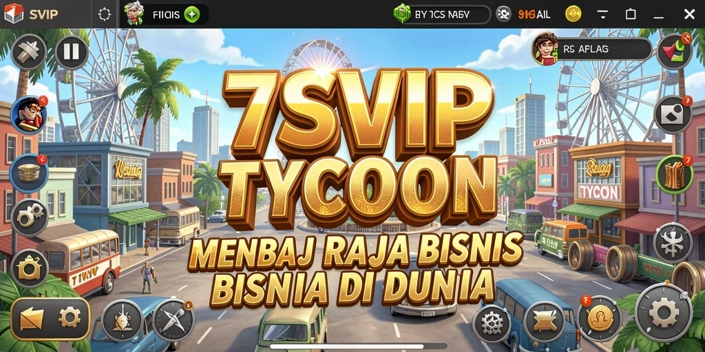 Tampilan gameplay Tycoon yang seru dan menarik di 7SVIP.