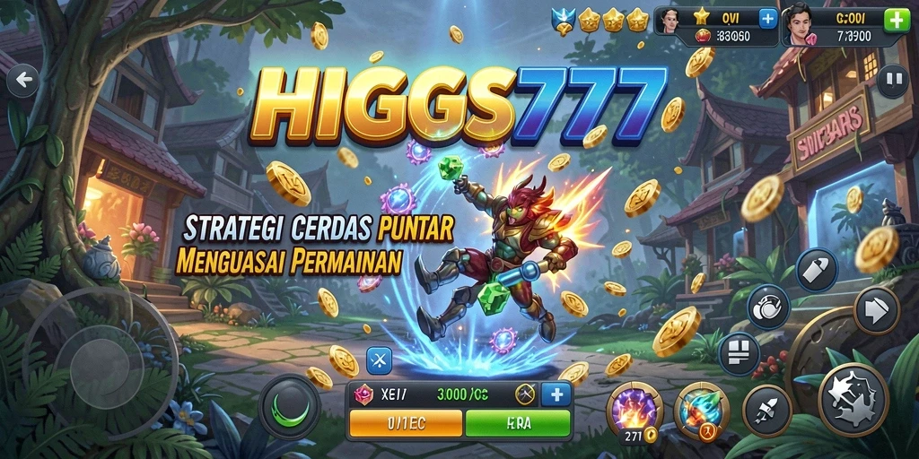 Screenshot HIGGS777 menampilkan momen strategis yang mendebarkan.