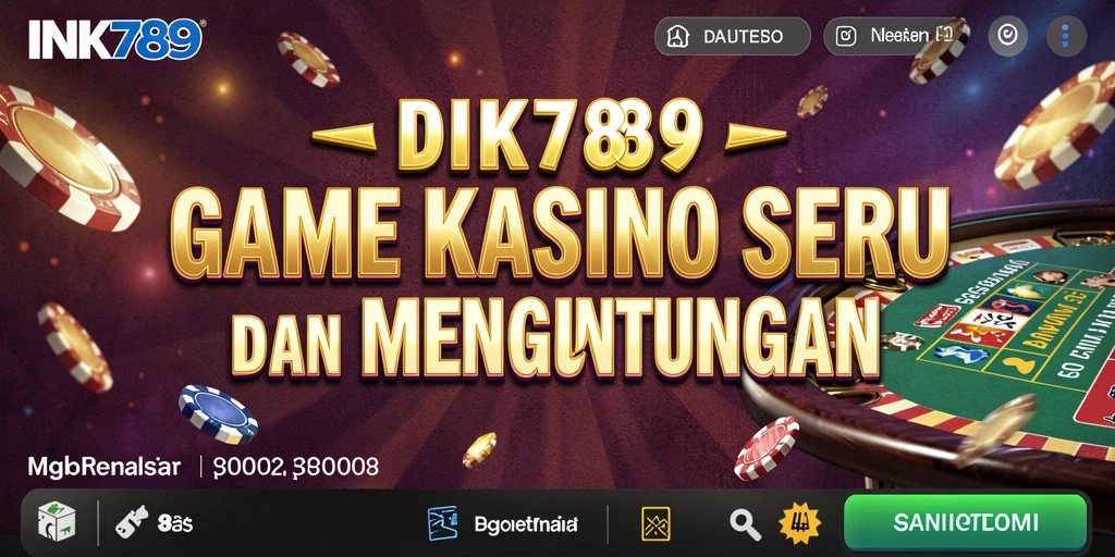 Tampilan menarik dan gameplay mendebarkan di INK789.