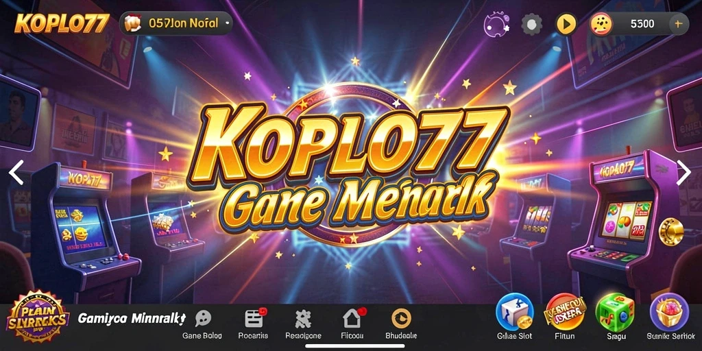 Tampilan gameplay KOPLO77 yang memukau dan penuh warna.