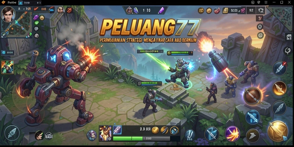 Gameplay menegangkan dalam <strong>PELUANG77</strong> menunjukkan berbagai taktik dan strategi.