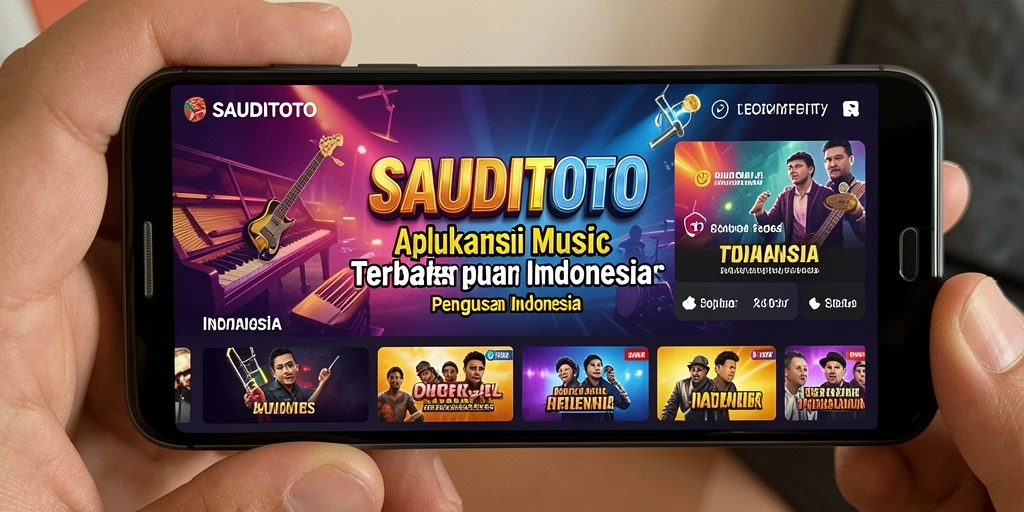 Screenshot utama SAUDITOTO menampilkan gameplay seru dengan fitur karaoke.