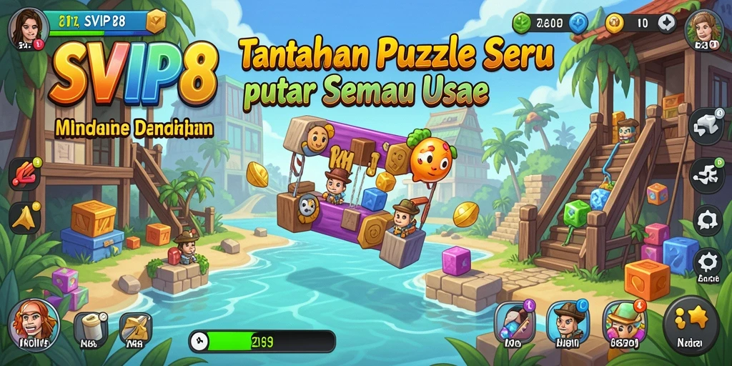 Tampilkan gameplay SVIP8 yang mendebarkan dan menantang.